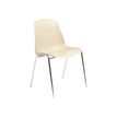 OfficePro CHARLOTTE - Silla - polipropileno - beige