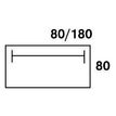 2012348122793-Bureau droit IDRA - L160 cm - Pieds blanc - plateau Blanc perle--4