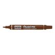 3474370750051-Pentel PEN N50 - Marqueur permanent - pointe ogive - marron-Angle gauche-0