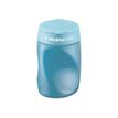 STABILO EASY - Afilador de envase - 3 taladros - azul