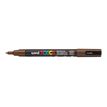POSCA PC-3M - Marcador - permanente - marrón - tinta pigmentada al agua - 0.9-1.3 mm - fino