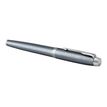 3501179316482-Parker IM - Stylo plume - encre bleue - fin - gris/argent-Angle droit-1