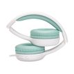 3303170107225-T'nB Kids KIDY - casque filaire pour enfants - blanc et vert-Avant-2