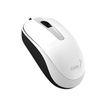Genius DX-120 - Ratón - diestro y zurdo - óptico - 3 botones - cableado - USB - blanco elegante