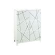 3483600215239-Rangement mi-hauteur SUNDAY - L80 x H114 x P42 - portes en verre-Angle gauche-0