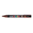 POSCA PC-5M - Marcador - permanente - marrón - tinta pigmentada al agua - 1.8-2.5 mm - medio
