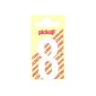 PICKUP LETTERING MONO Nobel - Etiqueta autoadhesiva - preimpreso: 8 - blanco mate