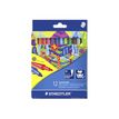 4007817325162-Staedtler Noris club - 12 feutres Pointe fine-Avant-1