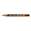 POSCA PC-3M - Marcador - permanente - naranja - tinta pigmentada al agua - 0.9-1.3 mm - fino