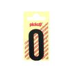 PICKUP LETTERING MONO Nobel - Etiqueta autoadhesiva - preimpreso: 0 - negro mate