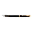3501179316451-Parker IM - Stylo plume noir GT - pointe fine-Angle gauche-3
