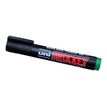 Uni PROCKEY PM-122 - Marcador - permanente - verde - tinta pigmentada al agua - 1.2-1.8 mm - medio