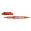 Pilot FriXion Ball - Bolígrafo - no permanente - naranja - tinta de gel - 0.7 mm - fino - con borrador