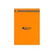 Clairefontaine Master A4+ - Alfombrilla de escritorio - grapado - 210 x 318 mm - 100 hojas / 200 páginas - cuadriculado - naranja