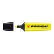 STABILO BOSS ORIGINAL - Marcador - amarillo fluorescente - tinta al agua - 2-5 mm (paquete de 10)