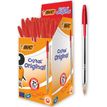 BIC Cristal - Bolígrafo - rojo - 1 mm - medio (paquete de 50)