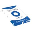 Exacompta - Tarjeta de registros - A5 - blanco - liso (paquete de 100)