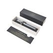 3501179316482-Parker IM - Stylo plume - encre bleue - fin - gris/argent-Angle droit-5