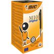 BIC M10 Clic - Bolígrafo  - negro - 1 mm - medio - retractil 
