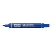 3474374075006-Pentel PEN N50 - Pack de 4 marqueurs permanents - pointe ogive - noir, bleu, rouge et vert-Angle gauche-2