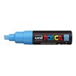 POSCA PC-8K - Marcador - azul claro - tinta pigmentada al agua - 8 mm - amplio