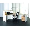 3253310151253-Banque d'accueil LUMINA - avec réhausse - L100 x H115 x P80 cm - Bande translucide Blanche - Finition c--2