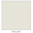 3253310150676-Bureau double vague symétrique IDRA - L180 cm - Pieds blanc - plateau Blanc perle--3