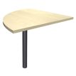 Burocean - Componente de escritorio - esquina a 90º - arce - antracita base