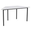Burocean - Mesa - trapecio - blanco perla - antracita base