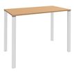 Burocean Lounge - Mesa - rectangular - verde haya - blanco base