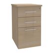 3253310175631-Caisson bout de bureau IDRA/DUAL - L47 x P60 cm - Imitation Chêne clair--0