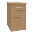 3253310175655-Caisson bout de bureau IDRA/DUAL - L47 x P60 cm - Imitation Hêtre--0