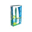 8008285265413-Paper Mate FlexGrip - 12 Stylos à bille - vert - rétractable-Angle gauche-2