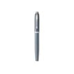 3501179316482-Parker IM - Stylo plume - encre bleue - fin - gris/argent-Avant-3
