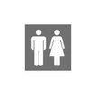 Pickup Home - Signo - men / women - 90 x 90 mm - autoadhesivo - acrílico