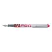 Pilot V Pen - Pluma estilogáfica - rosa - 0.4 mm - medio