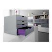 4005546702414-Durable Varicolor Safe - Module de classement 4 tiroirs - multicolore-Angle gauche-4