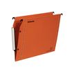 Esselte Orgarex VisioPlus - Clasificador para colgar - Base V - para A4 - naranja (paquete de 10)