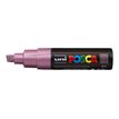 POSCA PC-8K - Marcador - rosa metálico - tinta pigmentada al agua - 8 mm - amplio