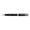 3501179315225-Parker Sonnet - Stylo plume noir laqué - pointe moyenne-Angle gauche-1