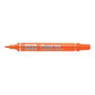 Pentel PEN N50 - Marcador - permanente - naranja - 2.2 mm
