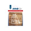 Pickup Home - Signo - work cabinet - 90 x 90 mm - autoadhesivo - acrílico - madera