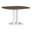Table de réunion ronde XENON - 115 cm - Chêne royal