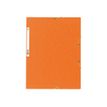 Exacompta Nature Future - Carpeta de 3 solapas - para A4 - capacidad: 250 hojas - naranja moteado