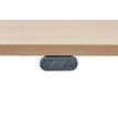 3253310401327-Bureau LEVEL - Bureau éléctrique - L140 - pied carbone - plateau imitation hêtre--2