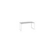Table d'appoint SUNDAY - L 120 cm - Pieds cadre - Verre