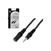 0000006138950-MCL Samar - rallonge de câble audio/stéréo JACK 3,5 (M)/(F) - 2 m-Angle droit-0