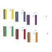 ELVE - Seller block - 100 hojas - 60 x 135 mm - numerado (paquete de 10)