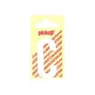 PICKUP LETTERING MONO Nobel - Etiqueta autoadhesiva - preimpreso: C - blanco mate