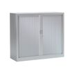 Pierre Henry GENERIC - Aparador - 2 baldas - 2 Puertas - acero, policloruro de vinilo (PVC) - aluminio